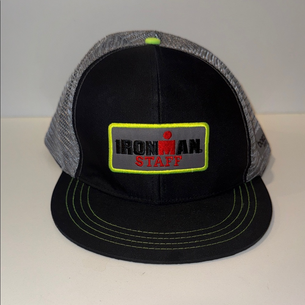 IRONMAN Staff Black and Neon Cap- UNISEX